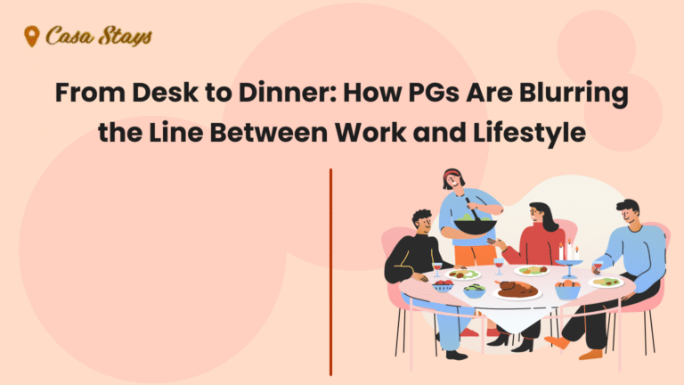 Desk to Dinner PG in Kharadi Pune